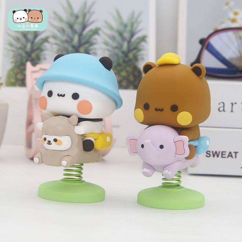 Car Accessories Decoration - Yier Bubu Spring Swing Figurine Mignonne