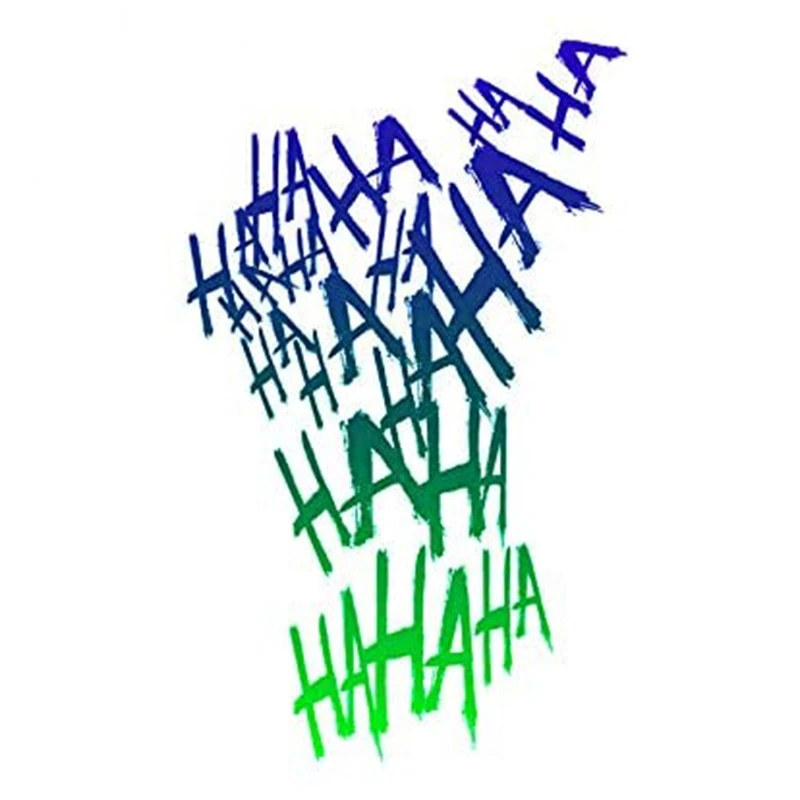 Car Accessories Joker - Autocollant de voiture Hahaha Joker Graffiti,