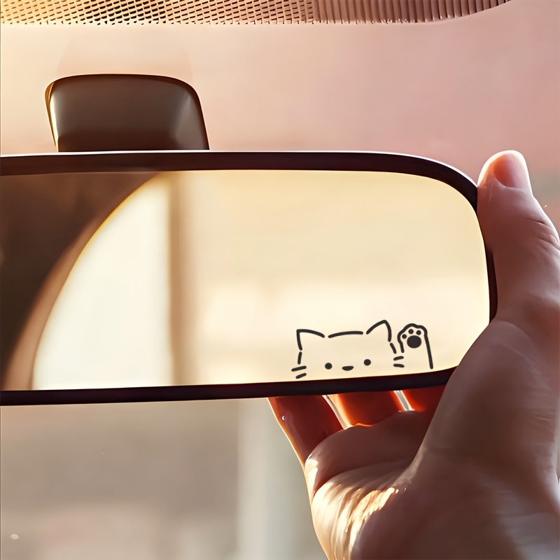 Car Accessories Quotes - Autocollant de décoration pour rétroviseur de