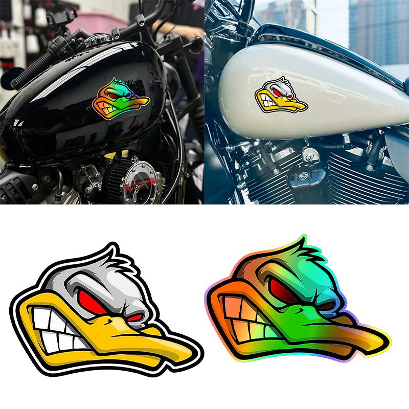 Car Accessories Quotes - Autocollants tête de canard en colère