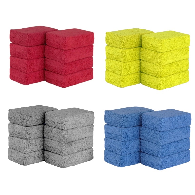 Car Wax Polishing Pad - 8 tampons applicateurs de cire en