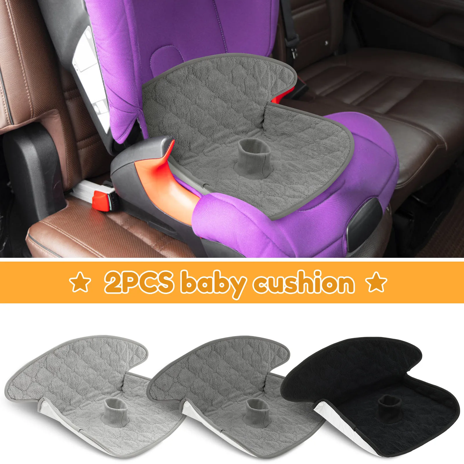 Car Accessories For Baby - Lot de 2 protège-sièges bébé en