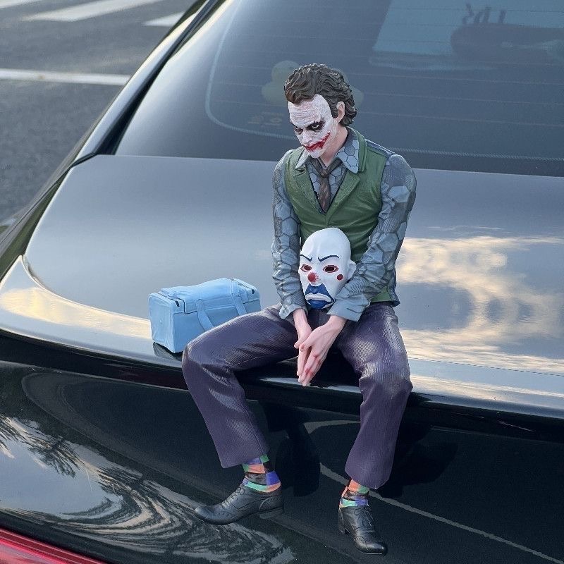 Car Accessories Joker - Nouveau Joker Heath Ledger figurines d'action