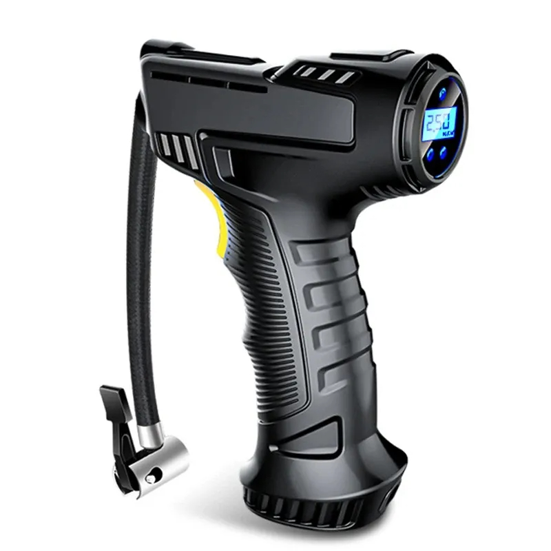 Car Portable Tire Inflator - Compresseur d'air pour voiture, rechargeable automatique