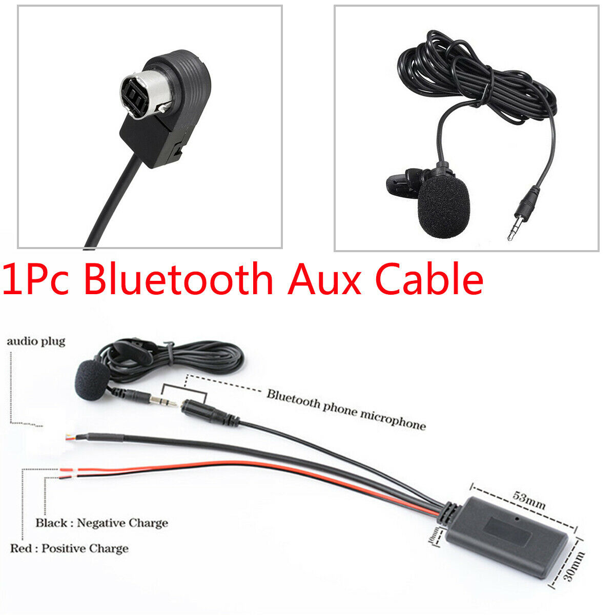 Car Accessories Jvc - Câble AUX mains libres pour voiture,