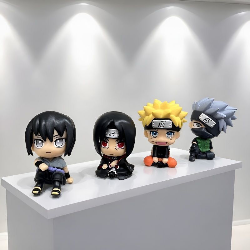 Car Accessories Decoration - Figurine mignonne de dessin animé NARUTO,