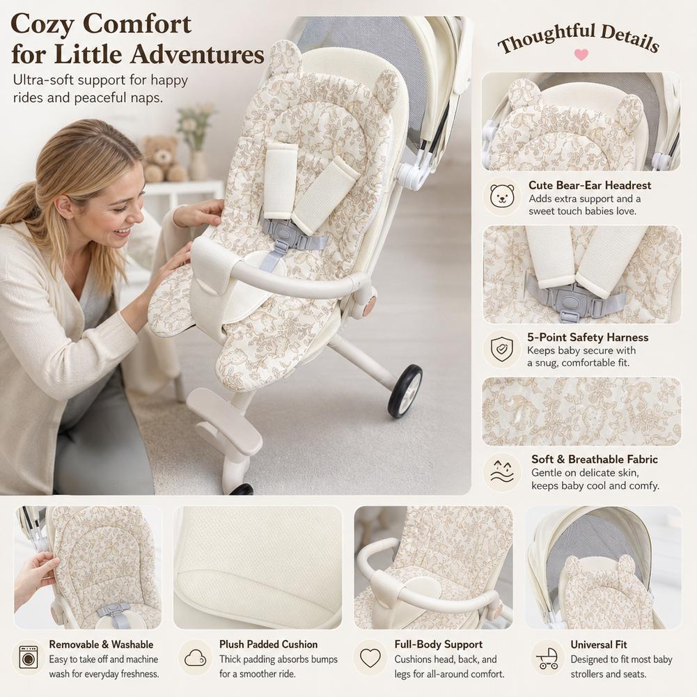 Car Accessories For Baby - Coussin de siège pour poussette bébé,