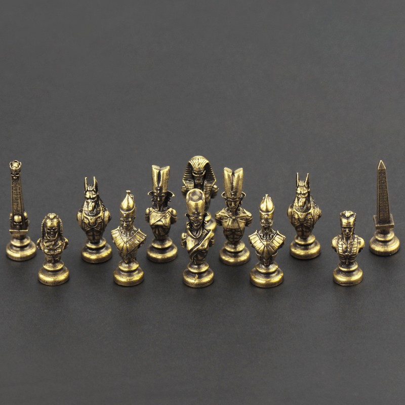 Car Accessories Egypt - Pièce d'échecs en laiton et métal,