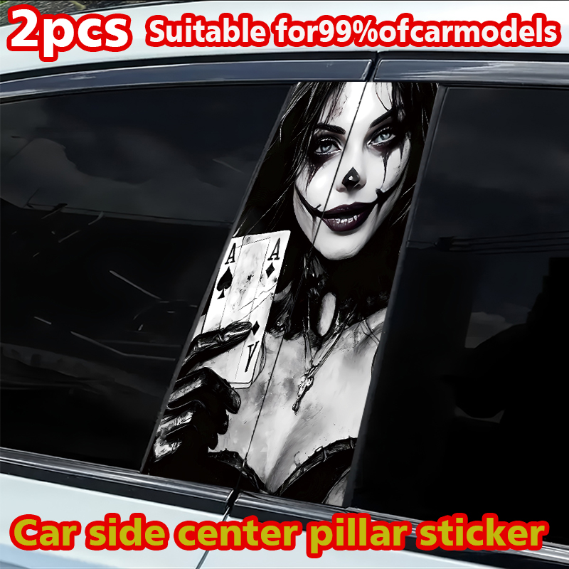 Car Accessories Joker - Autocollants personnalisés résistants aux rayures pour