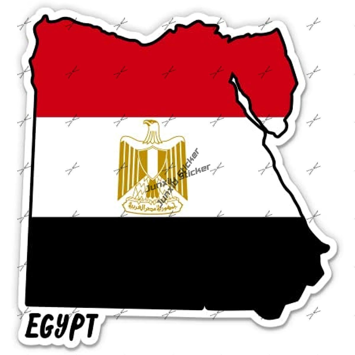 Car Accessories Egypt - Autocollant carte éma enne avec sensation,
