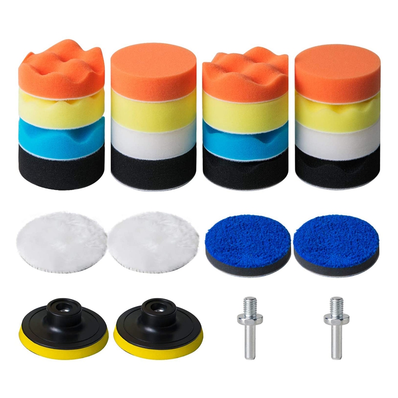 Kit de 24 tampons de polissage - Car Wax Polishing Pad avis et prix