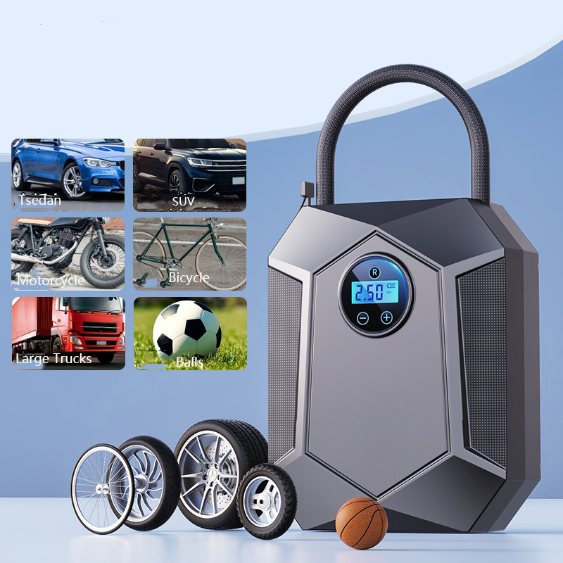 Compresseur d'air portable fil - Car Portable Tire Inflator avis et prix