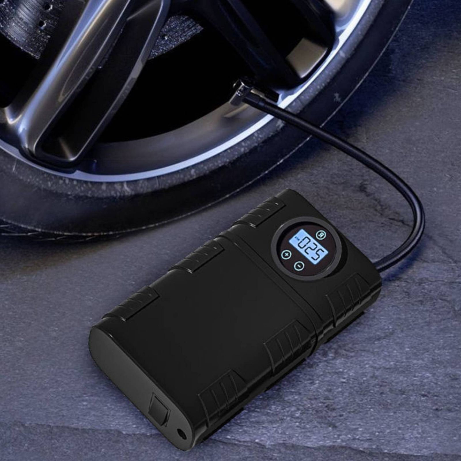 Gonfleur de pneus portable san - Car Portable Tire Inflator avis et prix