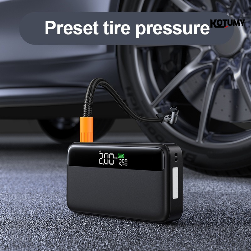 Démarreur de voiture multifonc - Car Portable Tire Inflator avis et prix