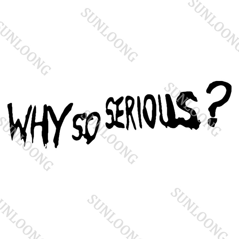 Autocollants personnalisés Why - Car Accessories Joker avis et prix