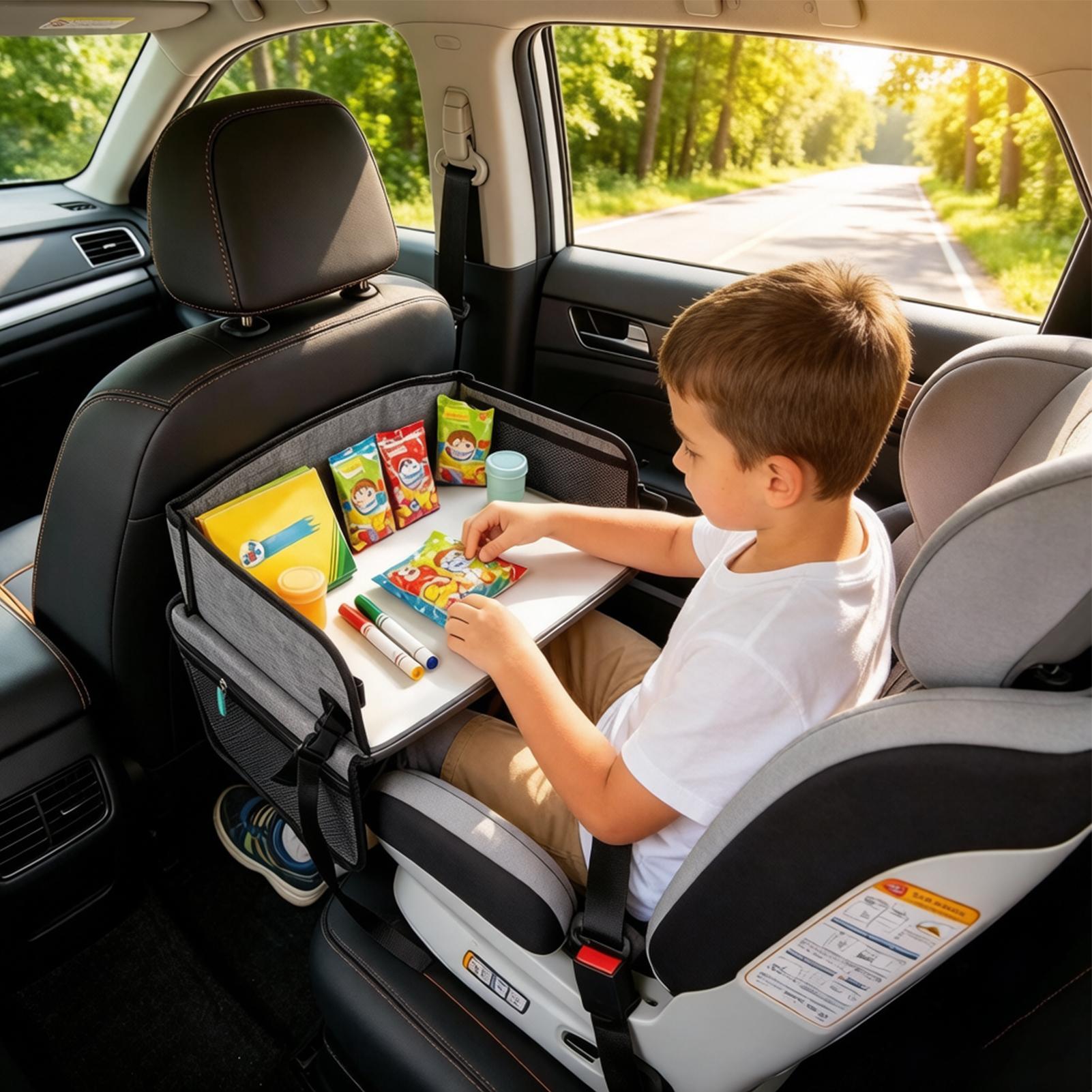 Plateau de voiture pour enfant - Car Seat Organizer avis et prix
