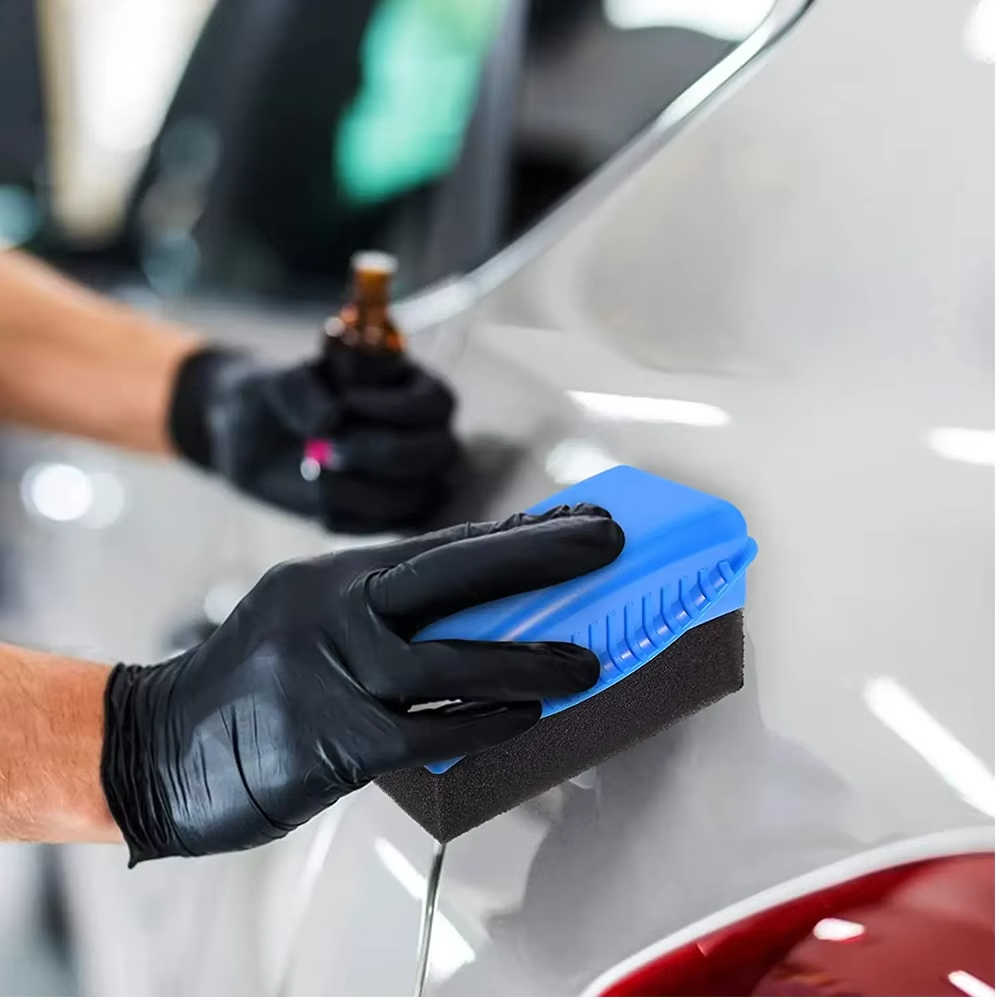 Brosses éponge pour roues de v - Car Wax Polishing Pad avis et prix