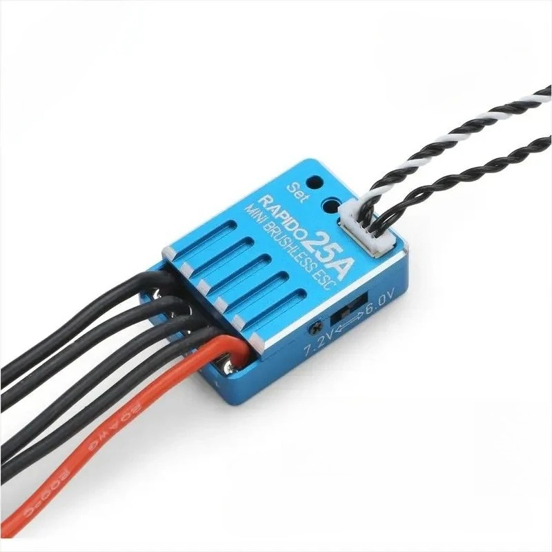 Mini ESC 25A sans balais régla - Car Accessories Omg avis et prix