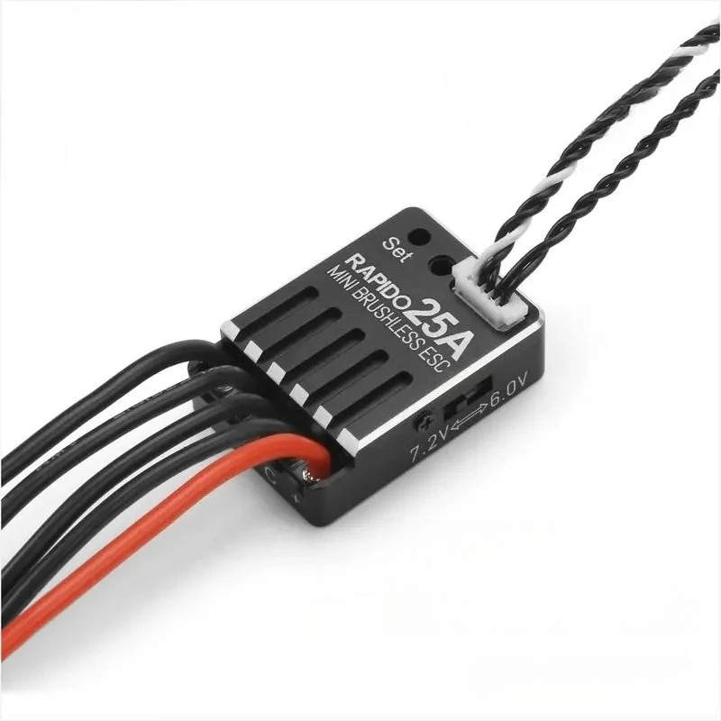 Mini ESC 25A sans balais régla - Car Accessories Omg avis et prix