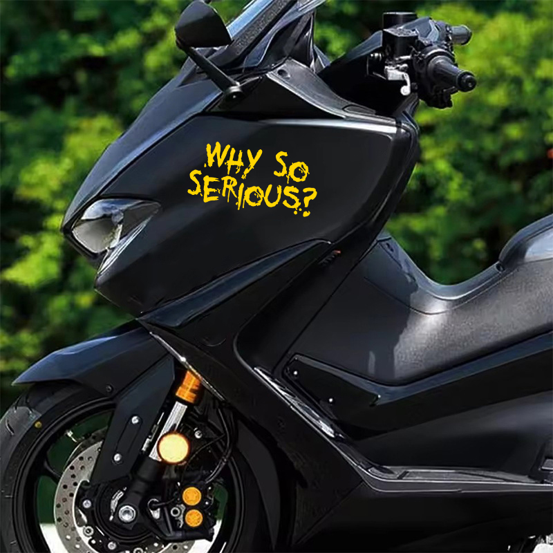 1 autocollant imperméable « Wh - Car Accessories Joker avis et prix