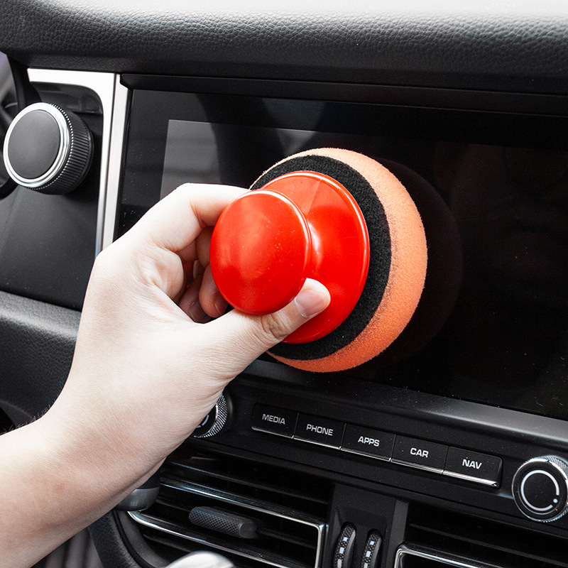 8 pièces éponge de cire de voi - Car Wax Polishing Pad avis et prix