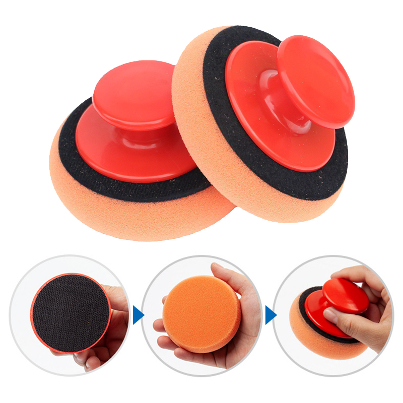 8 pièces éponge de cire de voi - Car Wax Polishing Pad avis et prix
