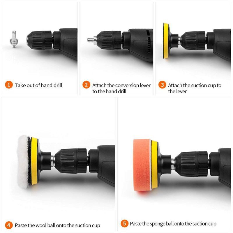 Tampon éponge de polissage 3 p - Car Wax Polishing Pad avis et prix