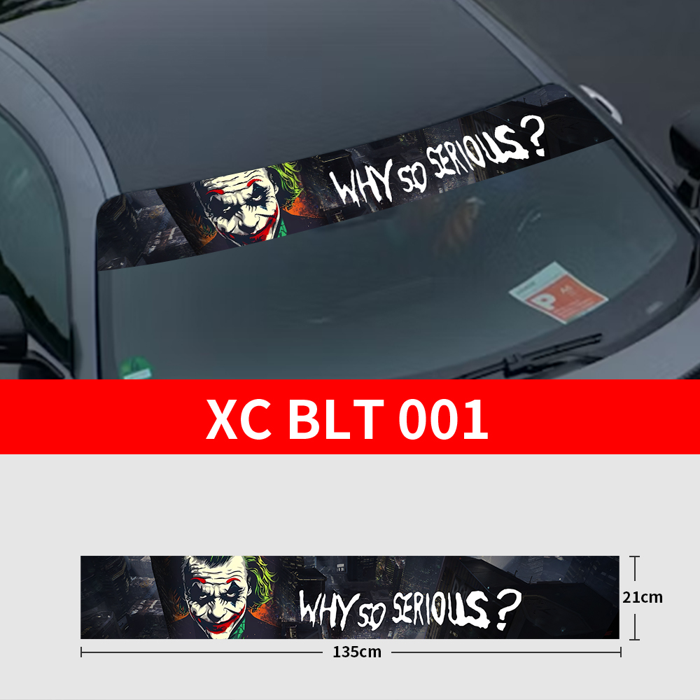 Pourquoi si sérieux autocollan - Car Accessories Joker avis et prix