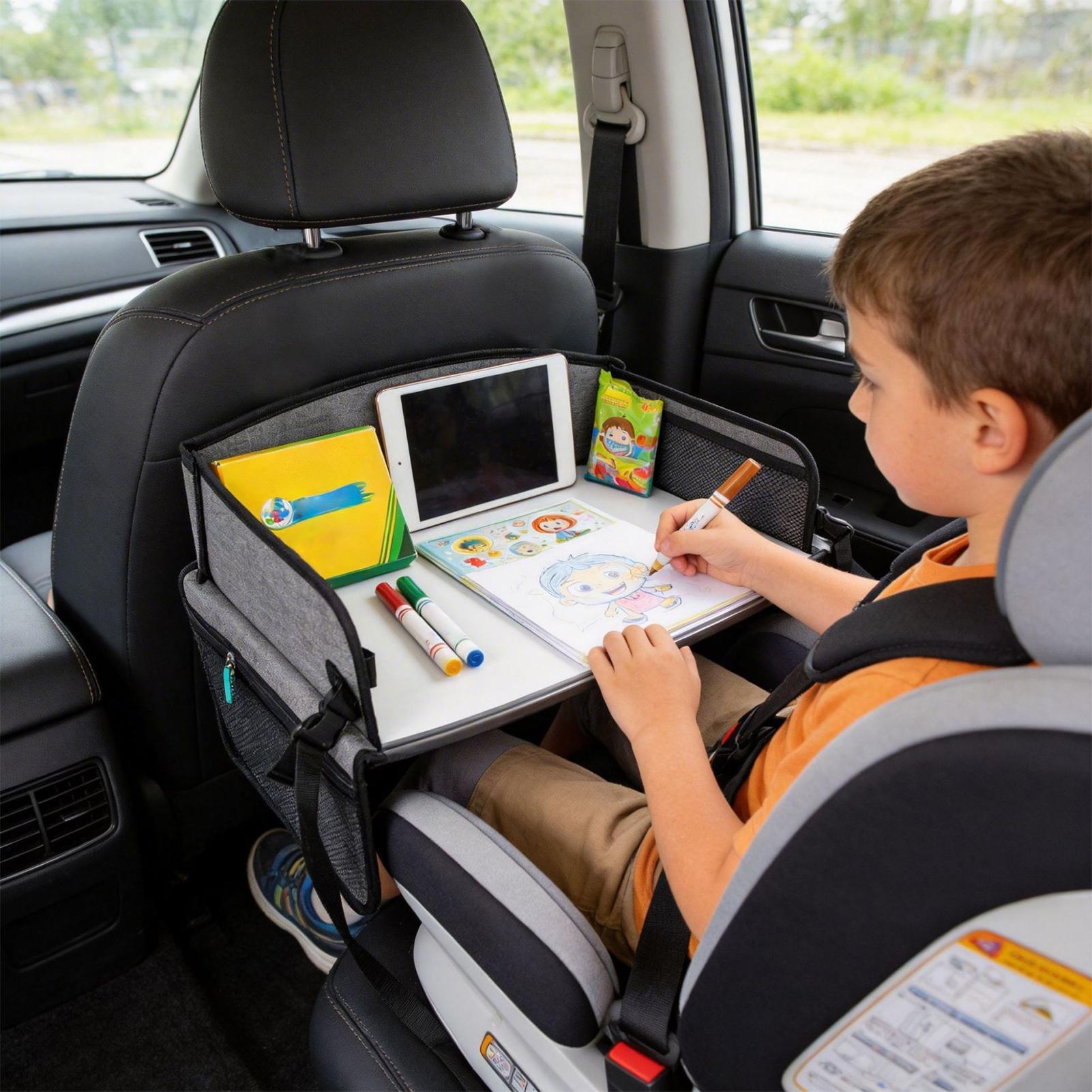 Plateau de voyage pour enfants - Car Seat Organizer avis et prix
