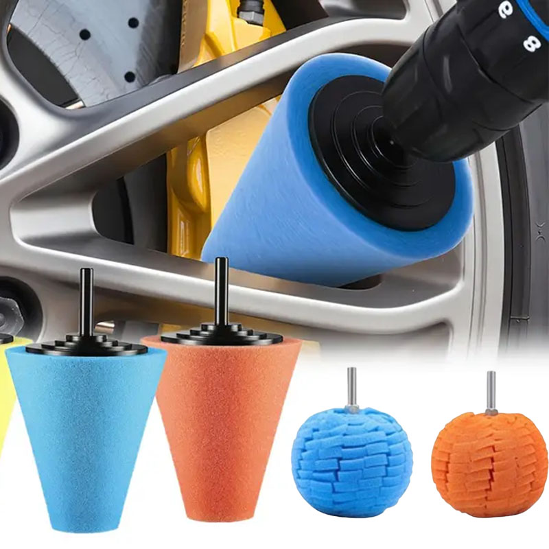 Kit de tampons éponge de polis - Car Wax Polishing Pad avis et prix