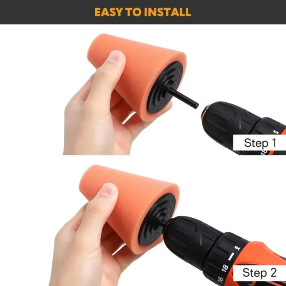 Kit de tampons éponge de polis - Car Wax Polishing Pad avis et prix