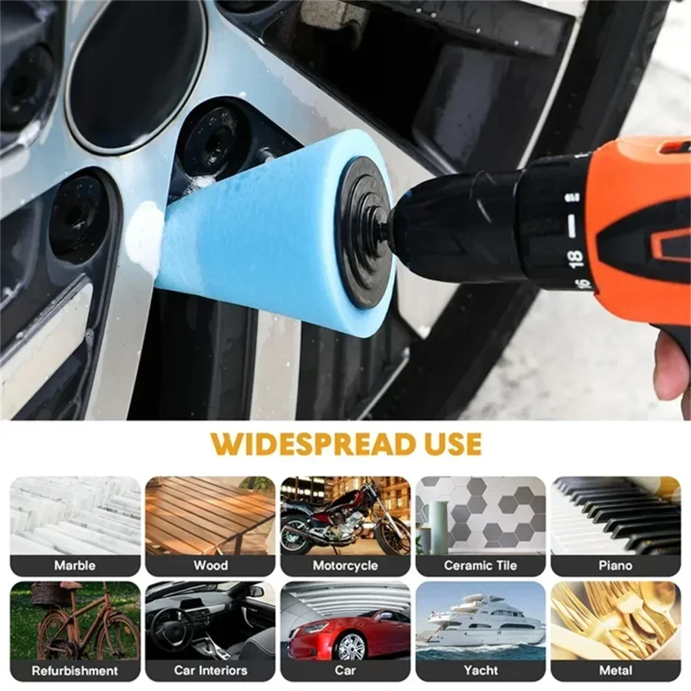 Kit de tampons éponge de polis - Car Wax Polishing Pad avis et prix