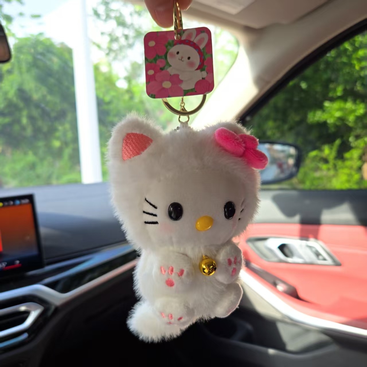 Pendentif chat HelloKitty Kawa - Car Accessories Decoration avis et prix