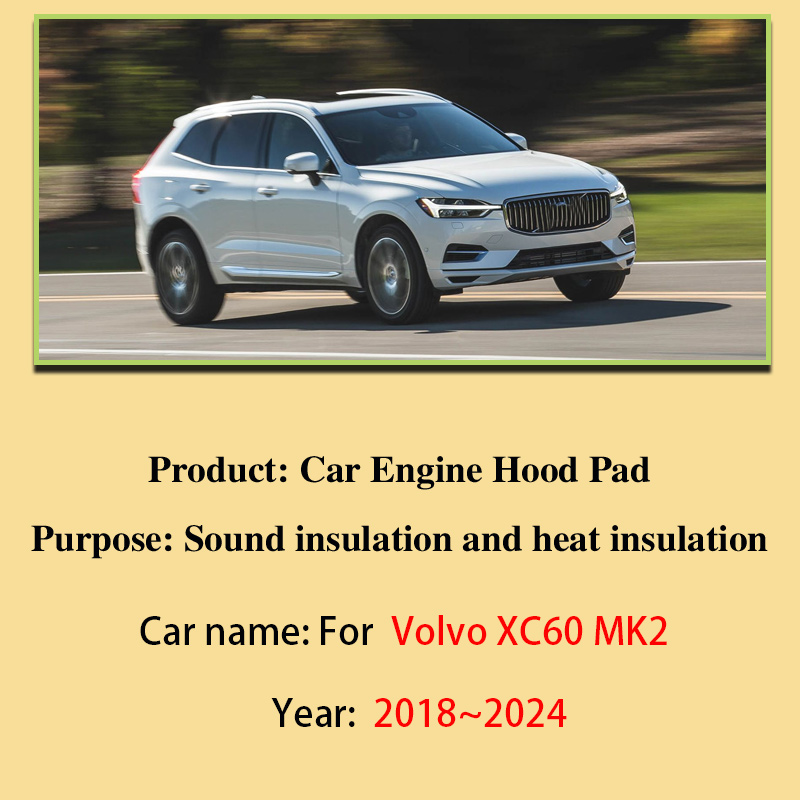 Tapis de capot de moteur avant - Volvo Car Accessories Xc60 avis et prix