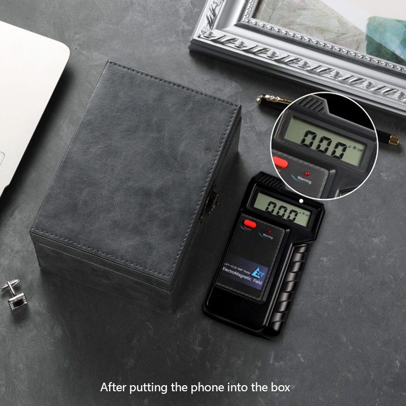 Elin-Boîte Faraday en cuir de  - Car Key Signal Blocker avis et prix